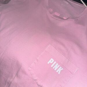 Victoria's Secret Pink Tee with Pocket